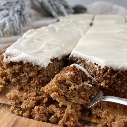 Spice Cake with Cream Cheese Frosting